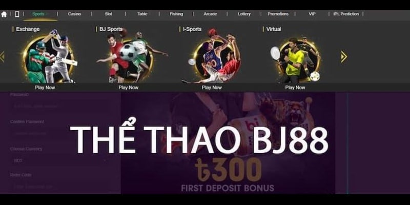 the thao bj88 anh dai dien